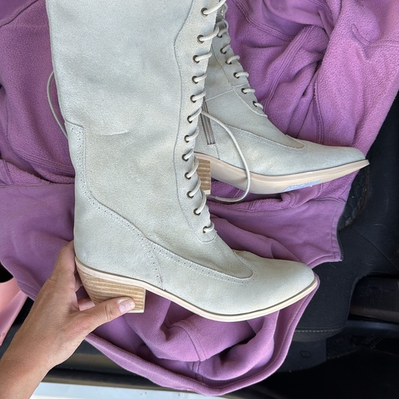 Joyfolie aliva suede boot - Picture 4 of 5